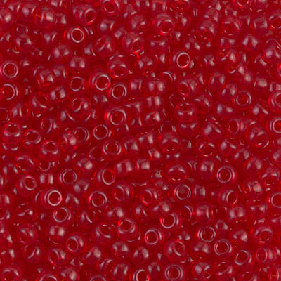Miyuki 8/0 Seed Beads - 8-141 - Transparent Ruby