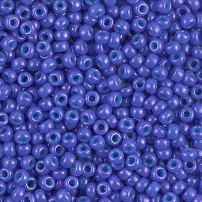 Miyuki 8/0 Seed Beads - 8-1477 - Dyed Opaque Bright Purple