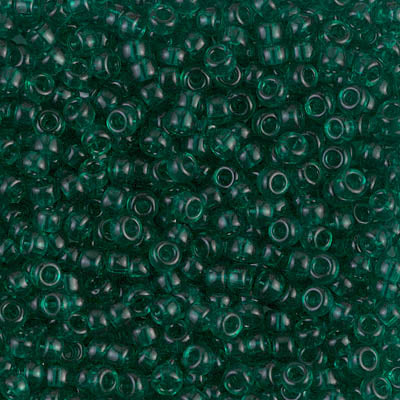 Miyuki 8/0 Seed Beads - 8-147 - Transparent Emerald