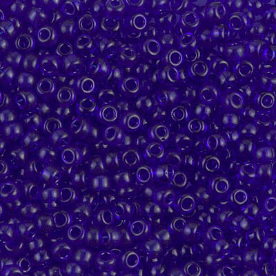 Miyuki 8/0 Seed Beads - 8-151 - Transparent Cobalt
