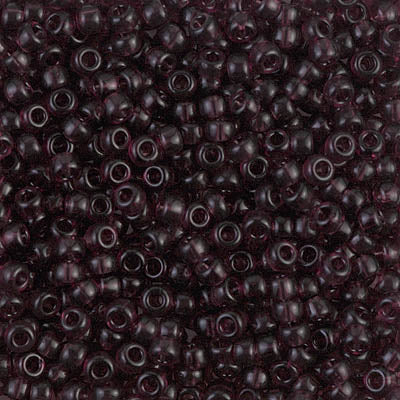 Miyuki 8/0 Seed Beads - 8-153 - Dark Smoky Amethyst