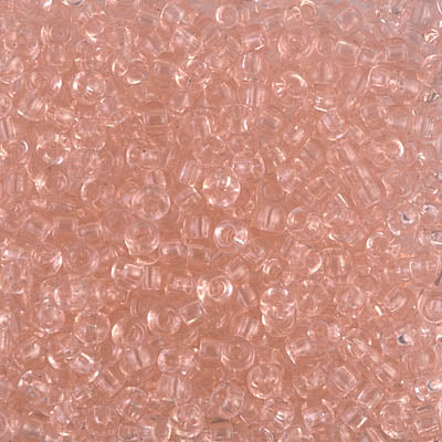 Miyuki 8/0 Seed Beads - 8-155 - Transparent Light Tea Rose