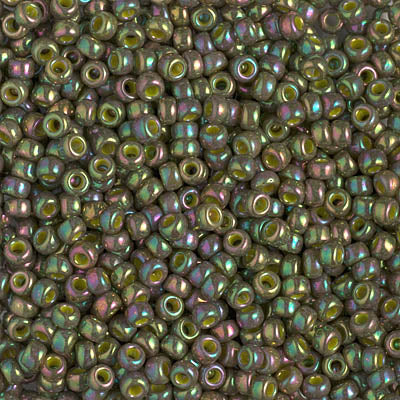 Miyuki 8/0 Seed Beads - 8-1897 - Op Golden Olive Luster