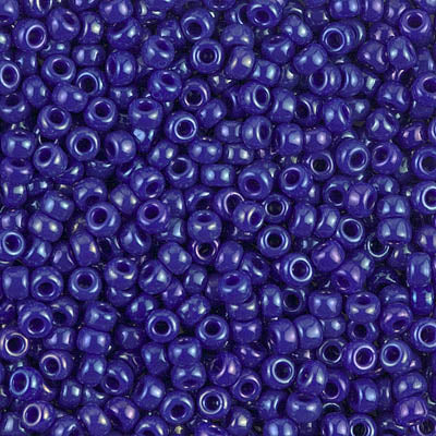 Miyuki 8/0 Seed Beads - 8-1945 - Opaque Cobalt Luster