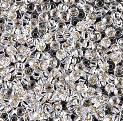 Miyuki 8/0 Seed Beads - 8-001 - Silver Lined Crystal