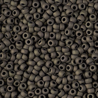 Miyuki 8/0 Seed Beads - 8-2004 - Matte Met Dk Olive