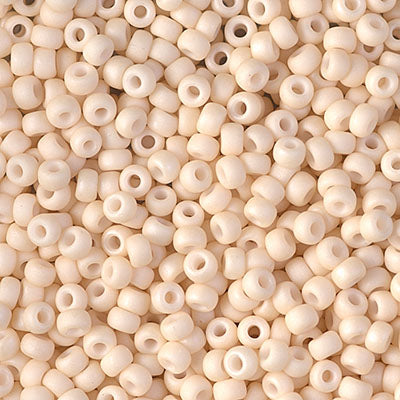Miyuki 8/0 Seed Beads - 8-2022 - Matte Op Antique Beige