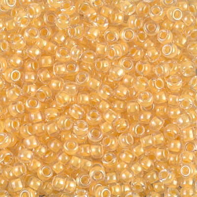 Miyuki 8/0 Seed Beads - 8-202 - Yellow Lined Crystal