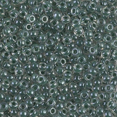 Miyuki 8/0 Seed Beads - 8-217 - Forest Green Lined Crystal