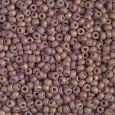 Miyuki 8/0 Seed Beads - 8-2331 - Matte Met Dusky Clay AB