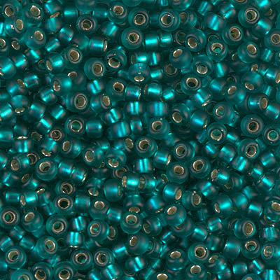 Miyuki 8/0 Seed Beads - 8-2425F - Matte S/L Teal