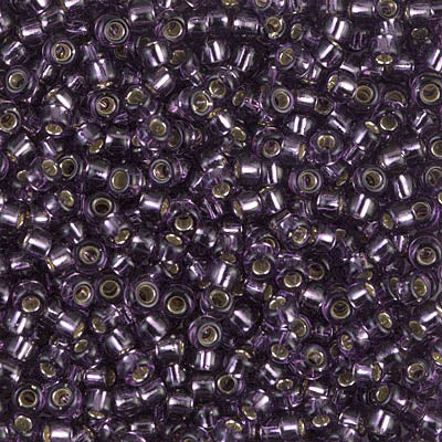 Miyuki 8/0 Seed Beads - 8-024 - Silver Lined Amethyst