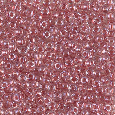 Miyuki 8/0 Seed Beads - 8-2601 - Sparkling Antique Rose Lined Crystal