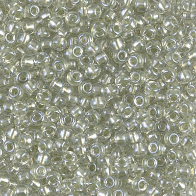 Miyuki 8/0 Seed Beads - 8-2604 - Spkl Celery Lined Crystal AB