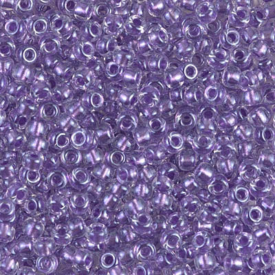 Miyuki 8/0 Seed Beads - 8-2607 - Spkl Purple Lined Crystal AB
