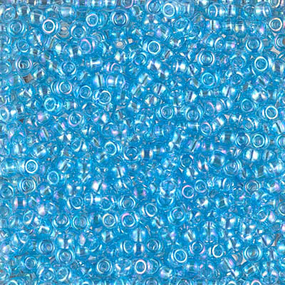 Miyuki 8/0 Seed Beads - 8-260 - Transparent Aqua AB