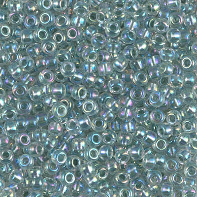 Miyuki 8/0 Seed Beads - 8-263 - Sea Foam Lined Crystal AB