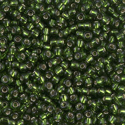 Miyuki 8/0 Seed Beads - 8-026 - Silver Lined Olive