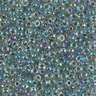Miyuki 8/0 Seed Beads - 8-277 - Lime Lined Crystal AB