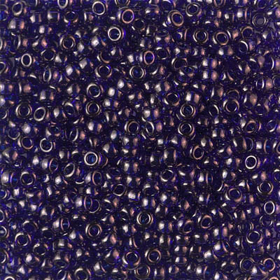 Miyuki 8/0 Seed Beads - 8-308 - Cobalt Gold Luster
