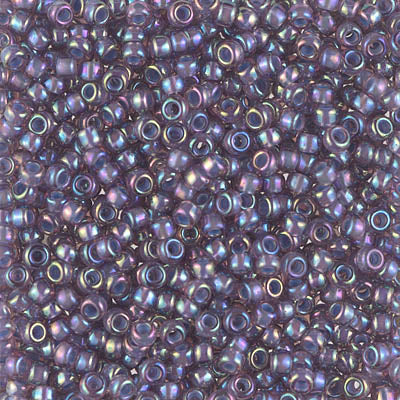 Miyuki 8/0 Seed Beads - 8-360 - Lined Lt Amethyst AB