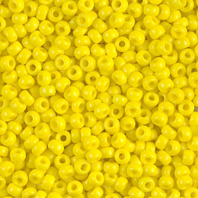 Miyuki 8/0 Seed Beads - 8-404 - Opaque Yellow