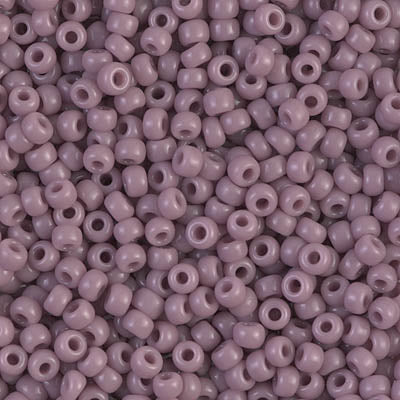 Miyuki 8/0 Seed Beads - 8-410 - Opaque Mauve
