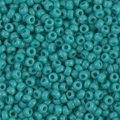 Miyuki 8/0 Seed Beads - 8-412 - Opaque Turquoise Green