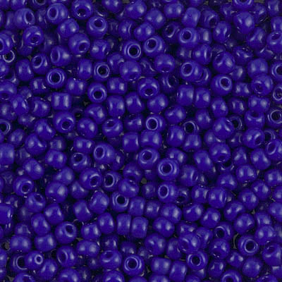 Miyuki 8/0 Seed Beads - 8-414 - Opaque Cobalt
