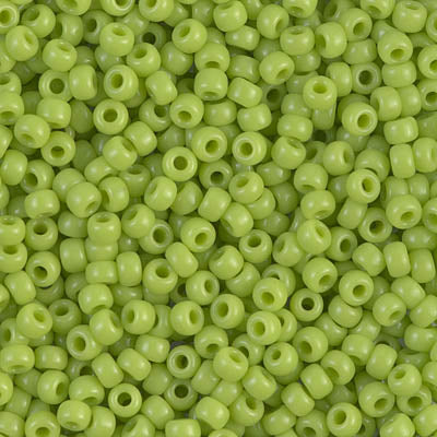 Miyuki 8/0 Seed Beads - 8-416 - Opaque Chartreuse