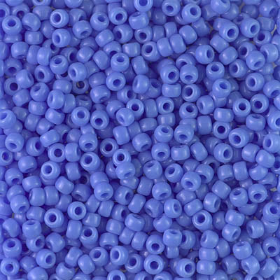 Miyuki 8/0 Seed Beads - 8-417L - Opaque Periwinkle