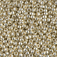 Miyuki 8/0 Seed Beads - 8-4201 - Duracoat Galvanized Silver