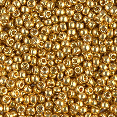 Miyuki 8/0 Seed Beads - 8-4202 - Duracoat Galvanized Gold
