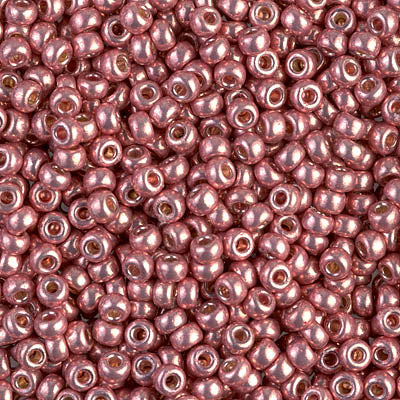 Miyuki 8/0 Seed Beads - 8-4209 - Duracoat Galvanized Dk Coral