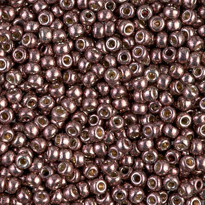 Miyuki 8/0 Seed Beads - 8-4213 - Duracoat Galvanized Dk Mauve