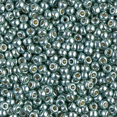 Miyuki 8/0 Seed Beads - 8-4216 - Duracoat Galvanized Dk Sea Foam