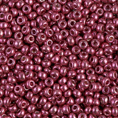 Miyuki 8/0 Seed Beads - 8-4219 - Duracoat Galvanized Magenta