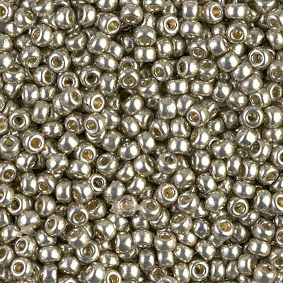 Miyuki 8/0 Seed Beads - 8-4221 - Duracoat Galvanized Lt Pewter
