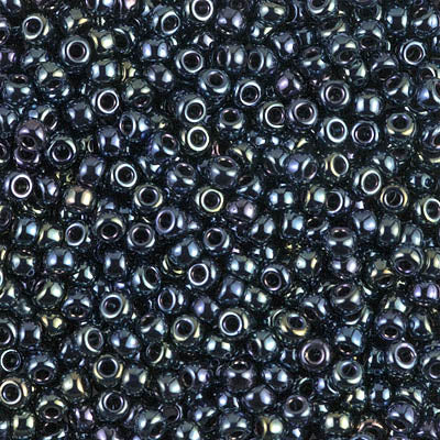 Miyuki 8/0 Seed Beads - 8-456 - Gunmetal Iris