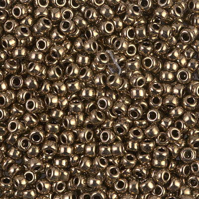 Miyuki 8/0 Seed Beads - 8-457 - Metallic Dark Bronze