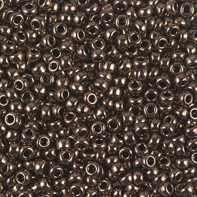 Miyuki 8/0 Seed Beads - 8-461 - Metallic Chocolate