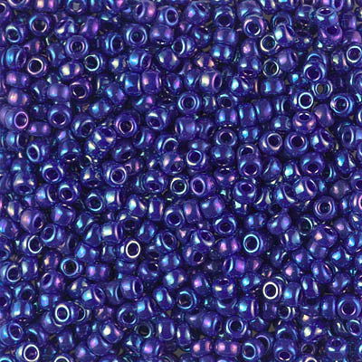 Miyuki 8/0 Seed Beads - 8-484 - OP Cobalt AB