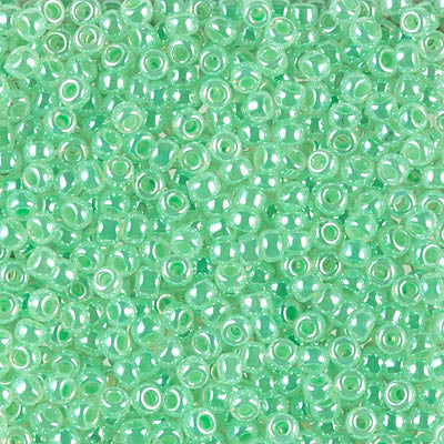 Miyuki 8/0 Seed Beads - 8-520 - Mint Green Ceylon