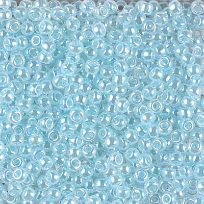 Miyuki 8/0 Seed Beads - 8-522 - Lt Aqua Ceylon