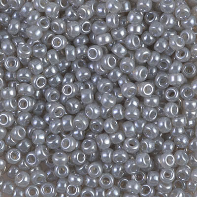 Miyuki 8/0 Seed Beads - 8-526 - Silver Gray Ceylon