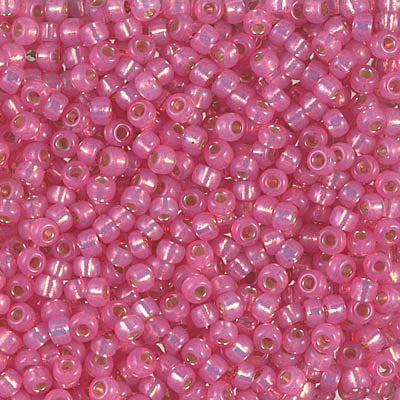 Miyuki 8/0 Seed Beads - 8-556 - Dyed Rose S/L Alabaster