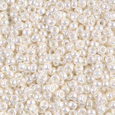Miyuki 8/0 Seed Beads - 8-591 - Ivory Pearl Ceylon