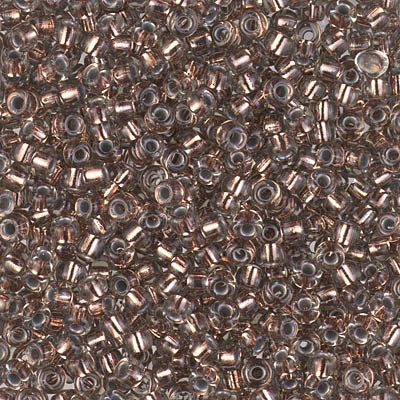 Miyuki 8/0 Seed Beads - 8-974 - Copper Lined Pale Gray