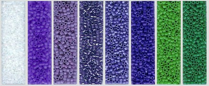 Miyuki 11/0 Delica Bead Set - BDMX002 - Bali Breezes