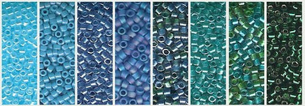 Miyuki 11/0 Delica Bead Set - BDMX006 - Beachcomber